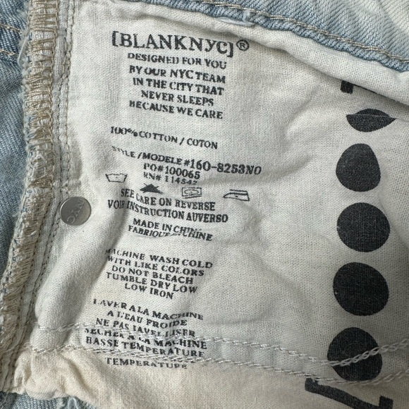 [BLANKNYC] Light Denim Shorts - Picture 3 of 8